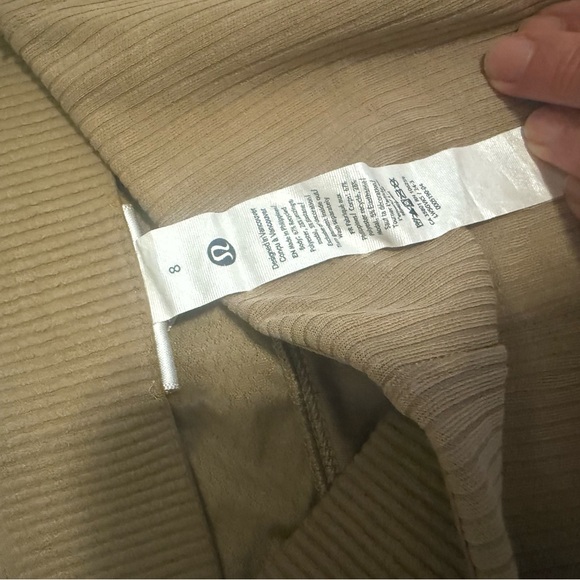 lululemon athletica Tan Wide Leg Pants - Picture 2 of 2